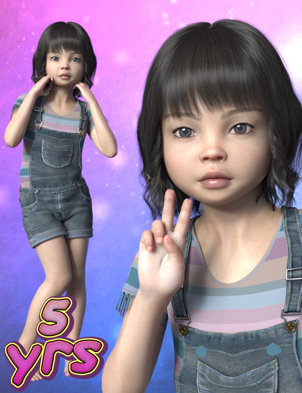 3DL Lil Sarah For Genesis 8 Females by N/A