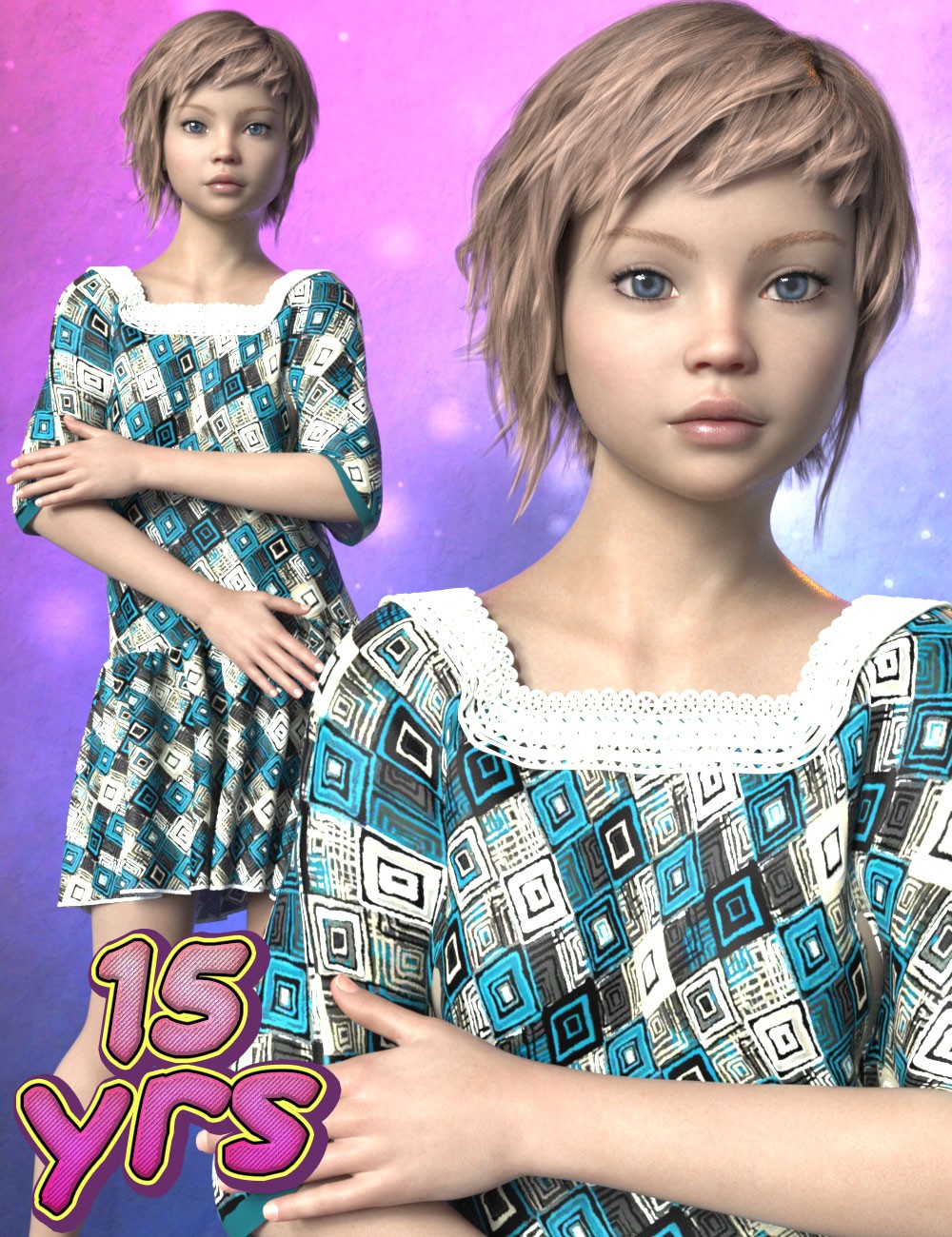 3DL Lil Sarah For Genesis 8 Females by N/A