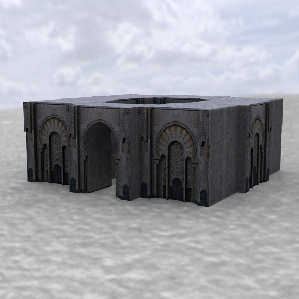 Middle East Buildings 4 for DAZ Studio by N/A