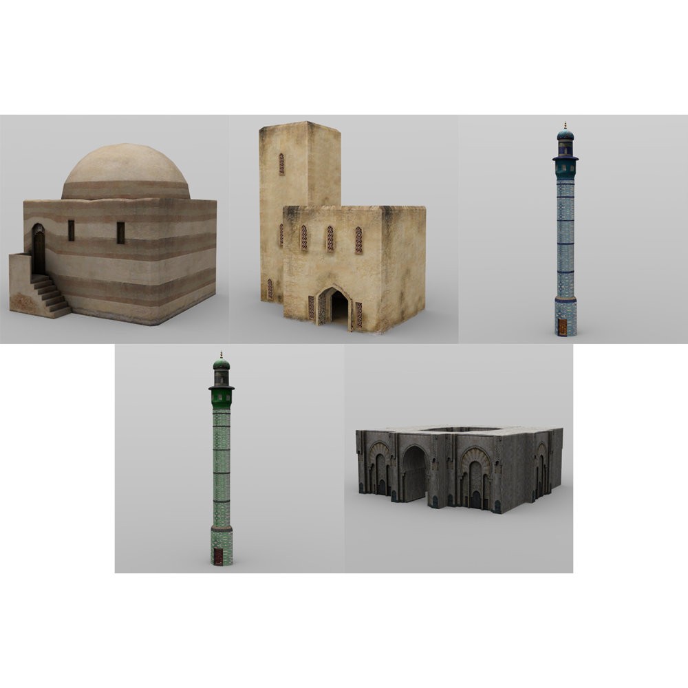 Middle East Buildings 4 for DAZ Studio by N/A