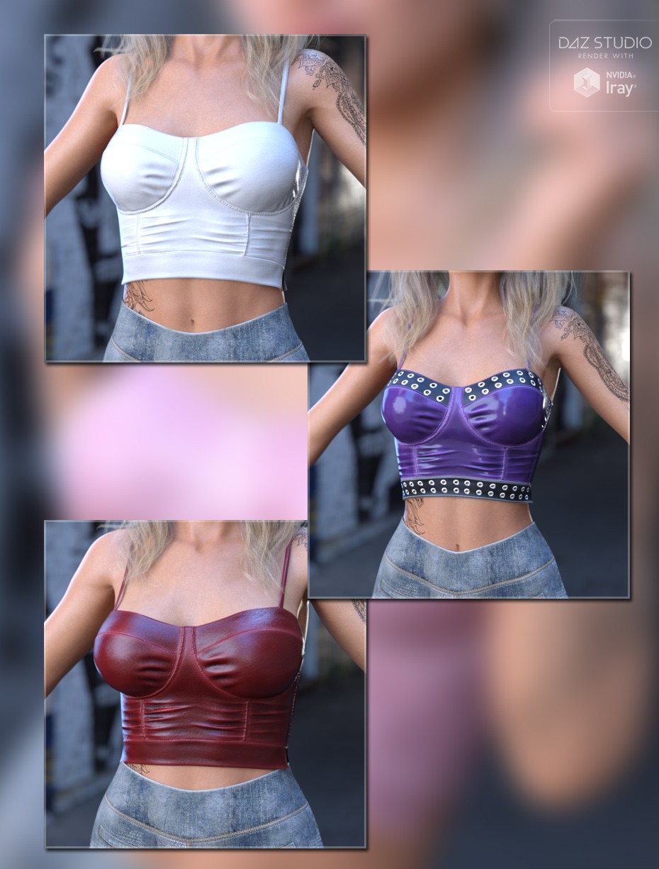 dForce Cropped Bustier G8FG8.1F G9 by N/A
