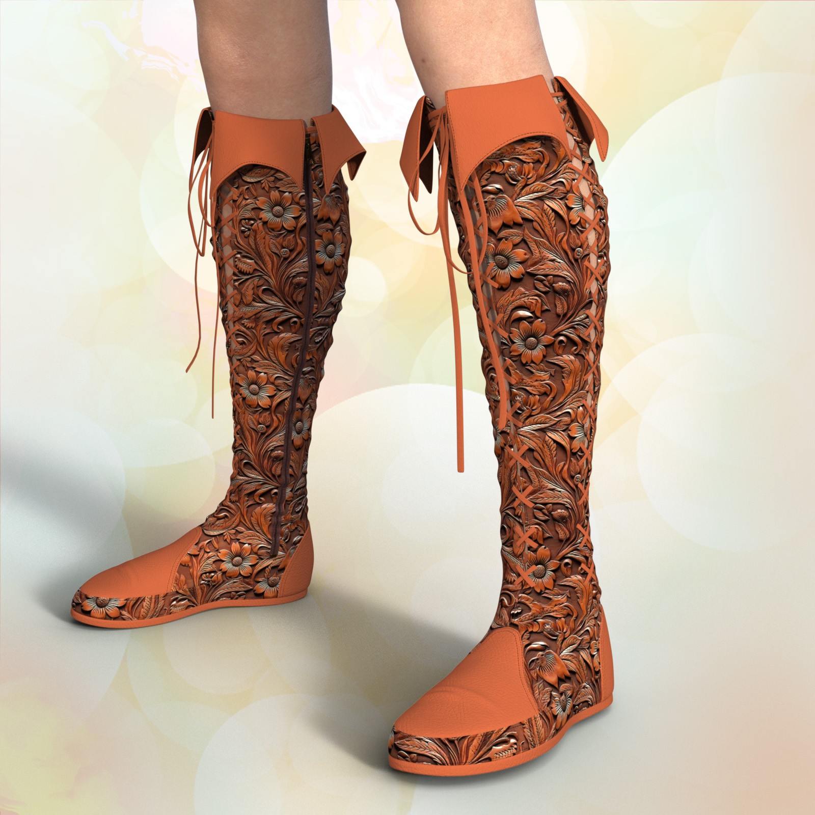 LWP Boho for the Bergamot Boots for G8xF by N/A