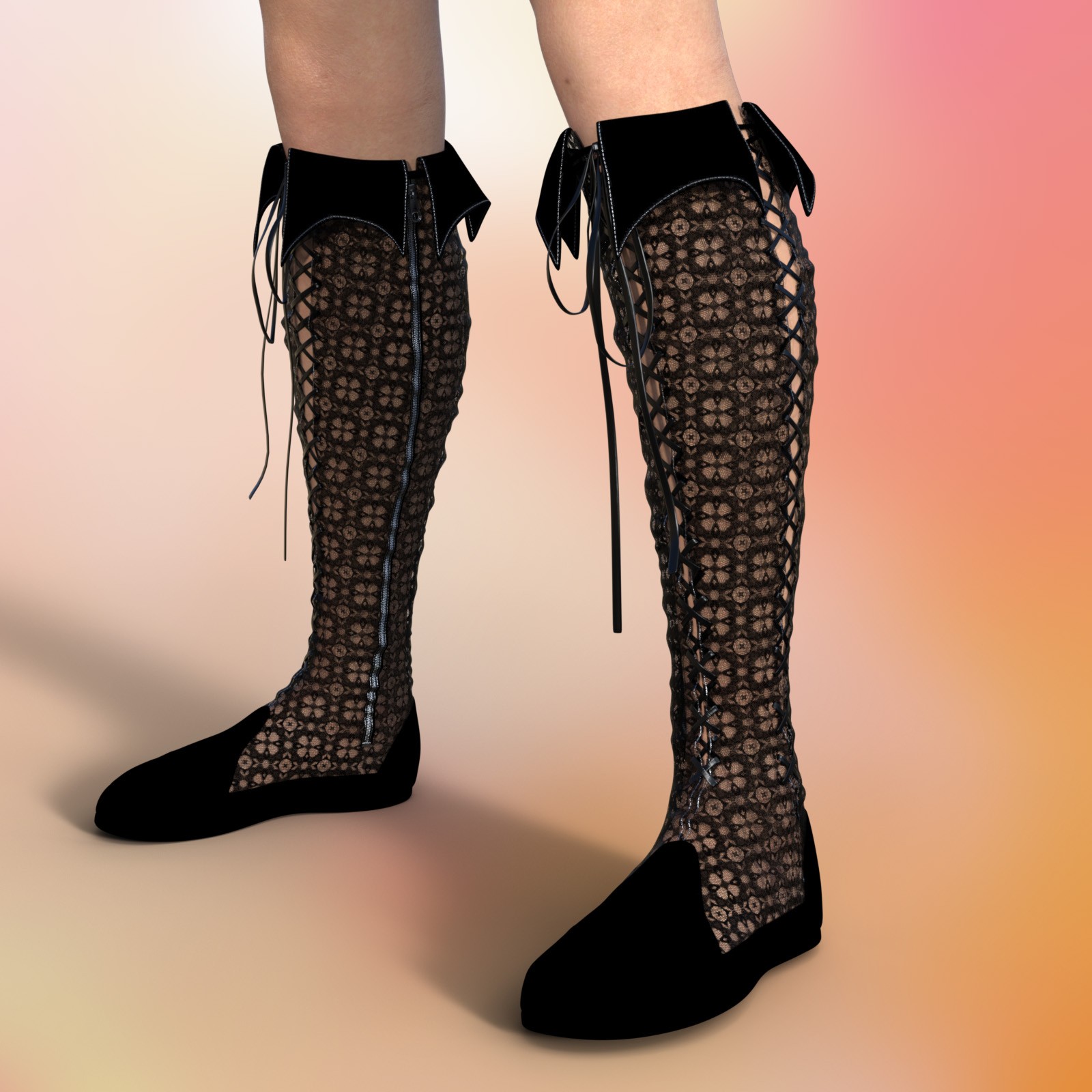 LWP Boho for the Bergamot Boots for G8xF by N/A
