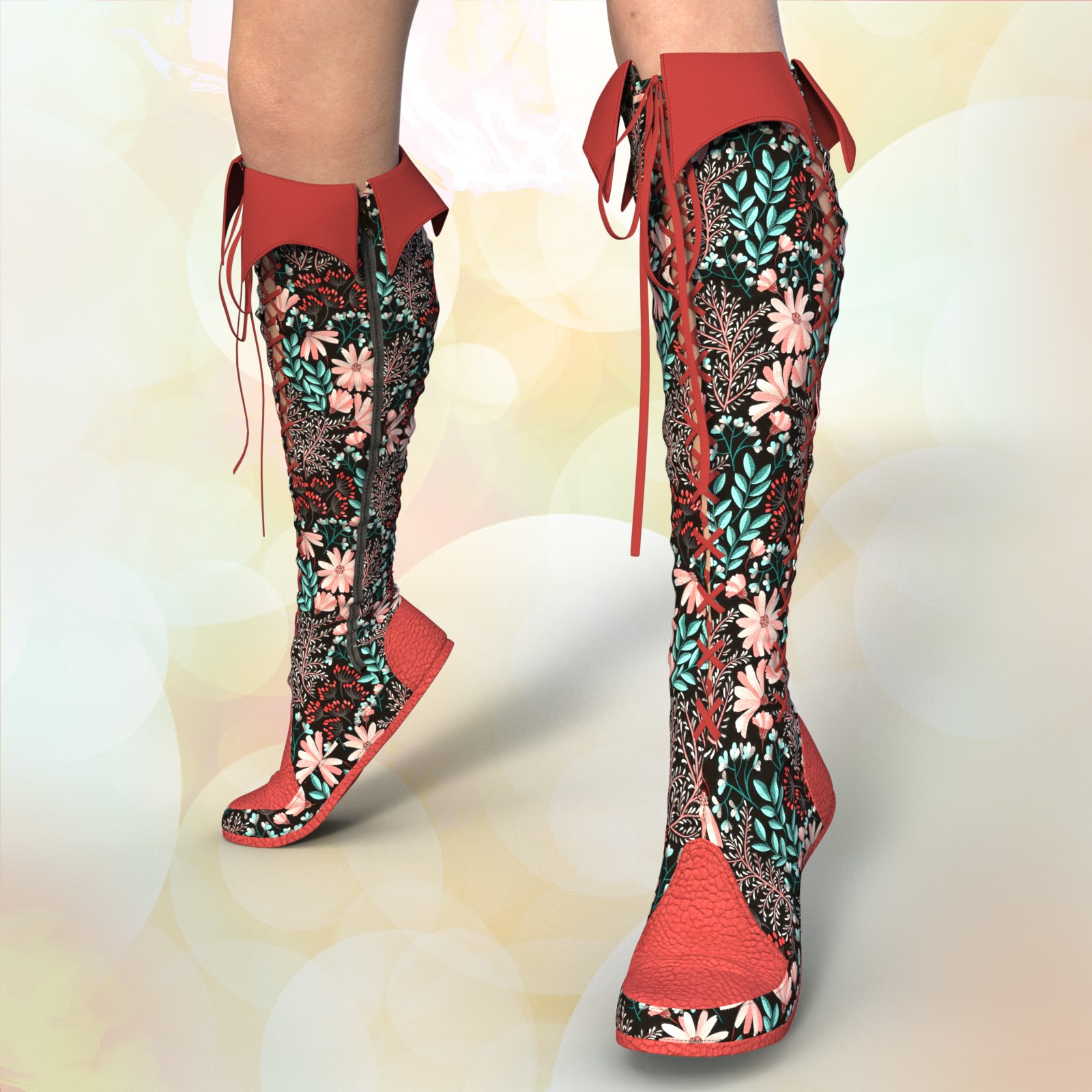 LWP Boho for the Bergamot Boots for G8xF by N/A