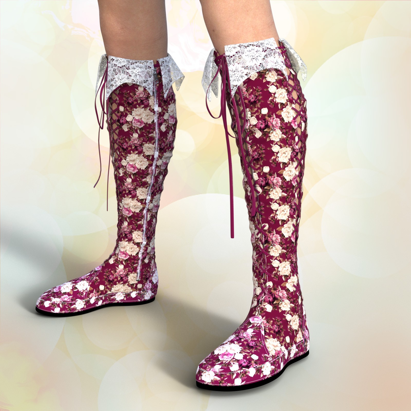 LWP Boho for the Bergamot Boots for G8xF by N/A