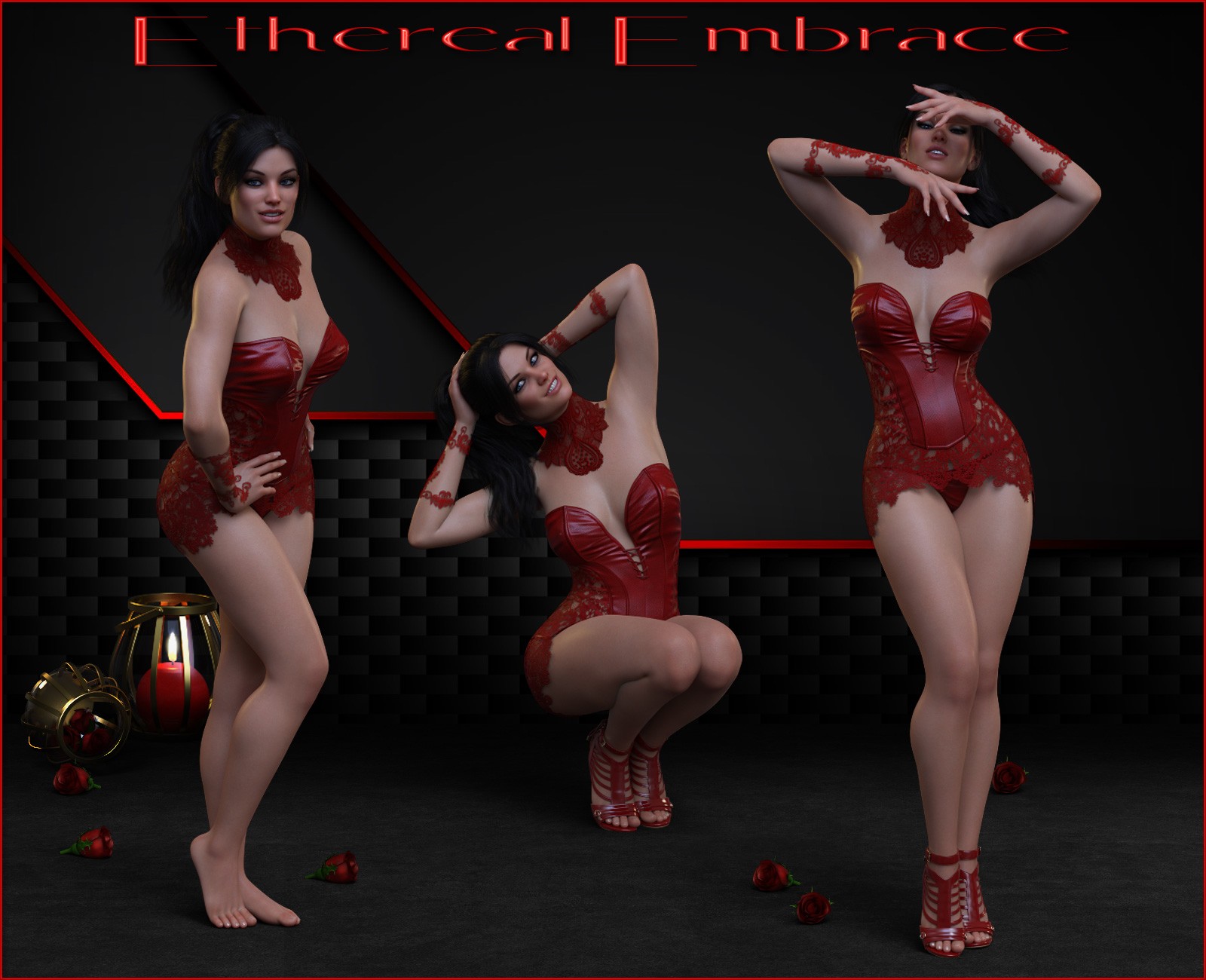 Ethereal Embrace - Poses for G9F-G8F-G3F by N/A
