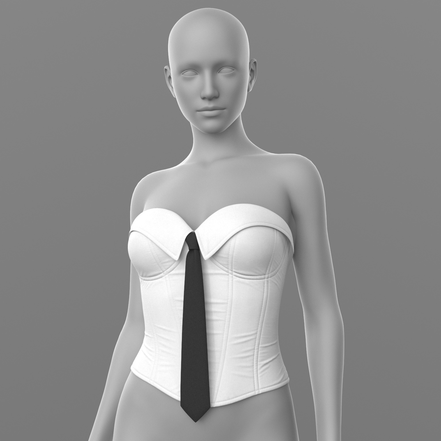 Shirt Corset G8 Female by N/A