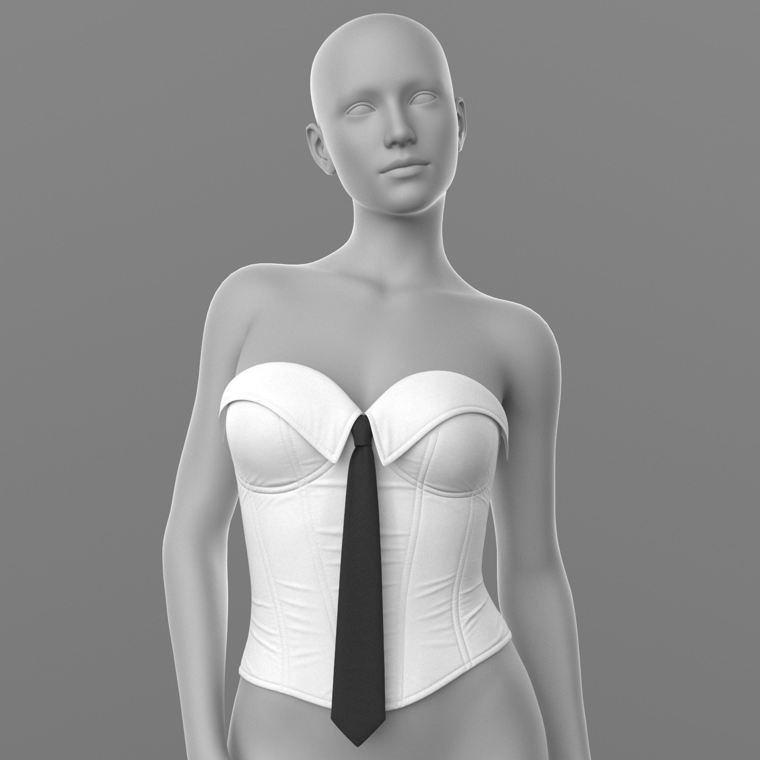 Shirt Corset G8 Female by N/A