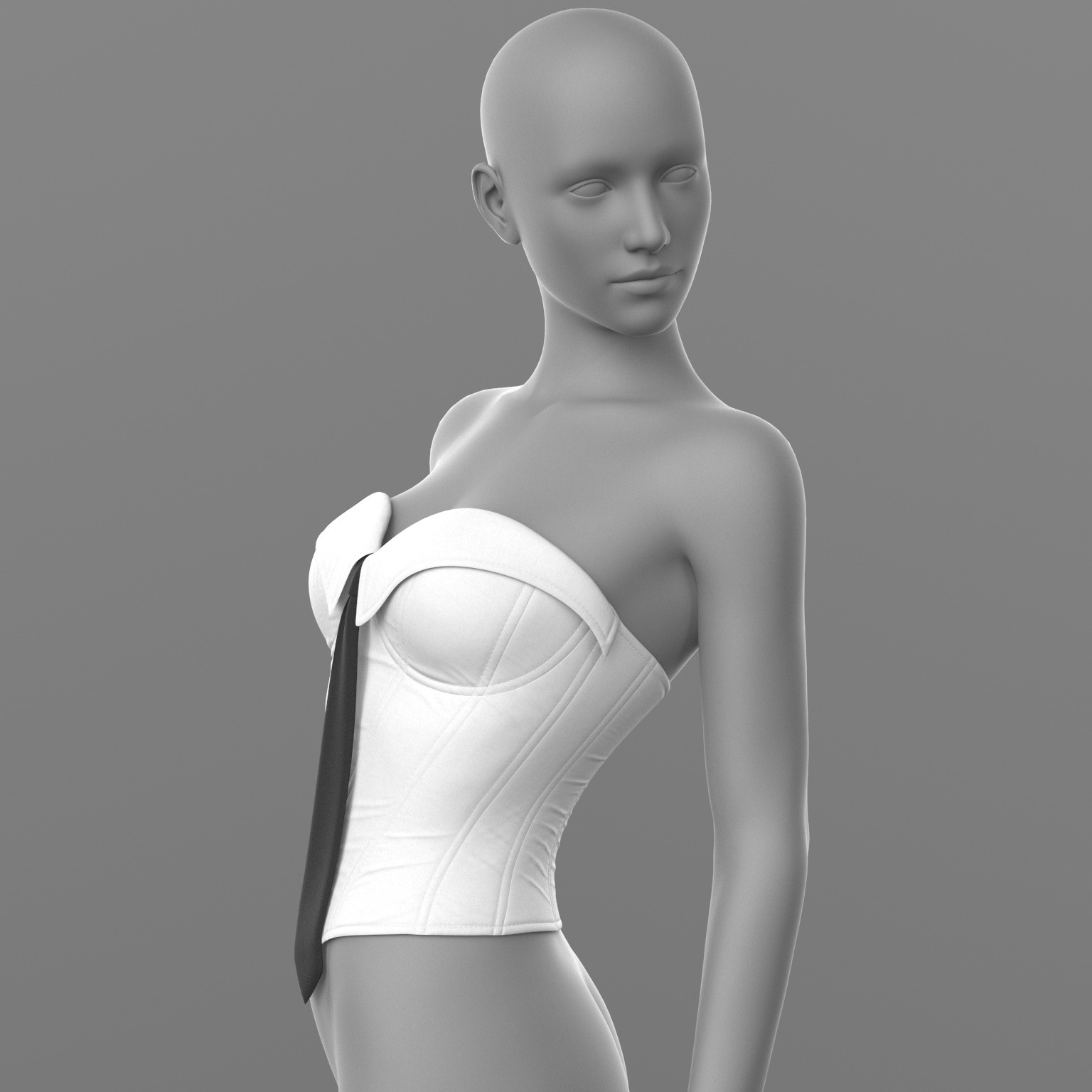 Shirt Corset G8 Female by N/A