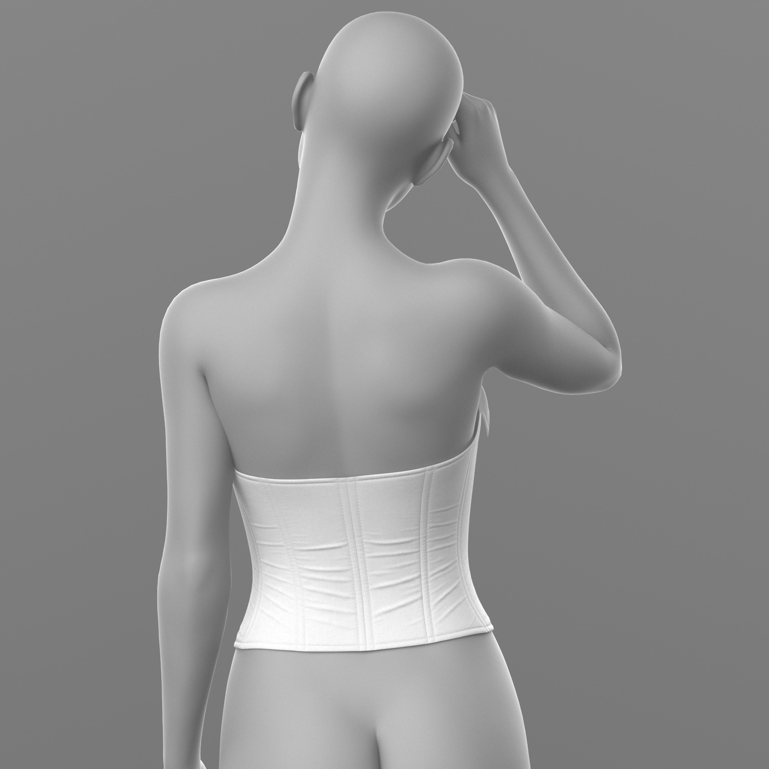 Shirt Corset G8 Female by N/A