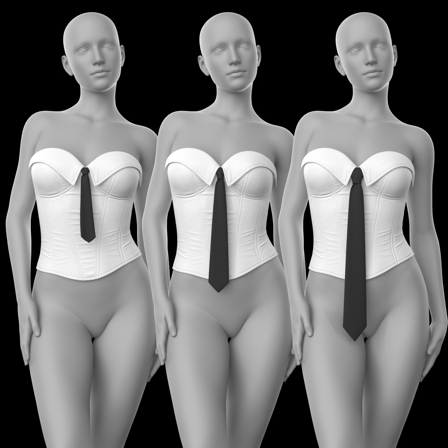 Shirt Corset G8 Female by N/A