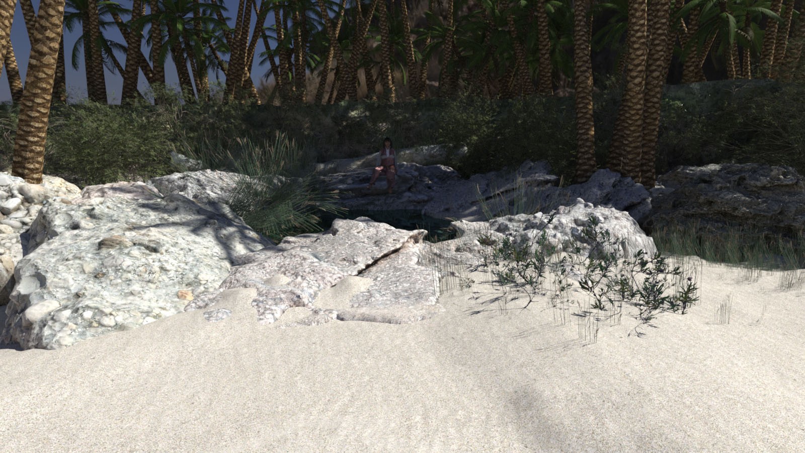 3D Scenery: Magic Oasis by N/A