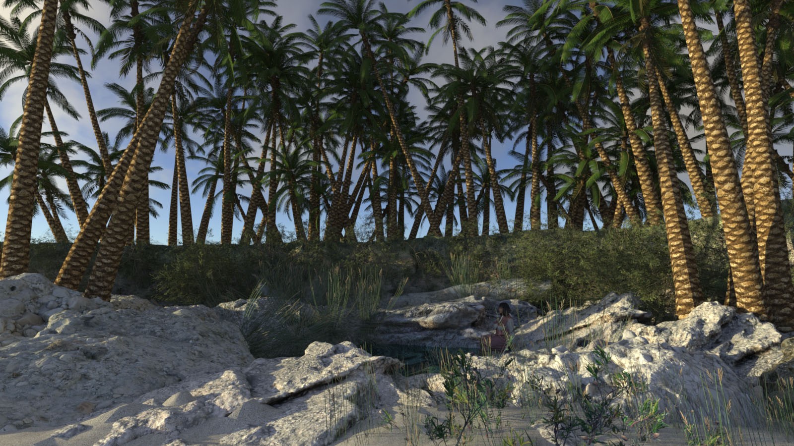 3D Scenery: Magic Oasis by N/A