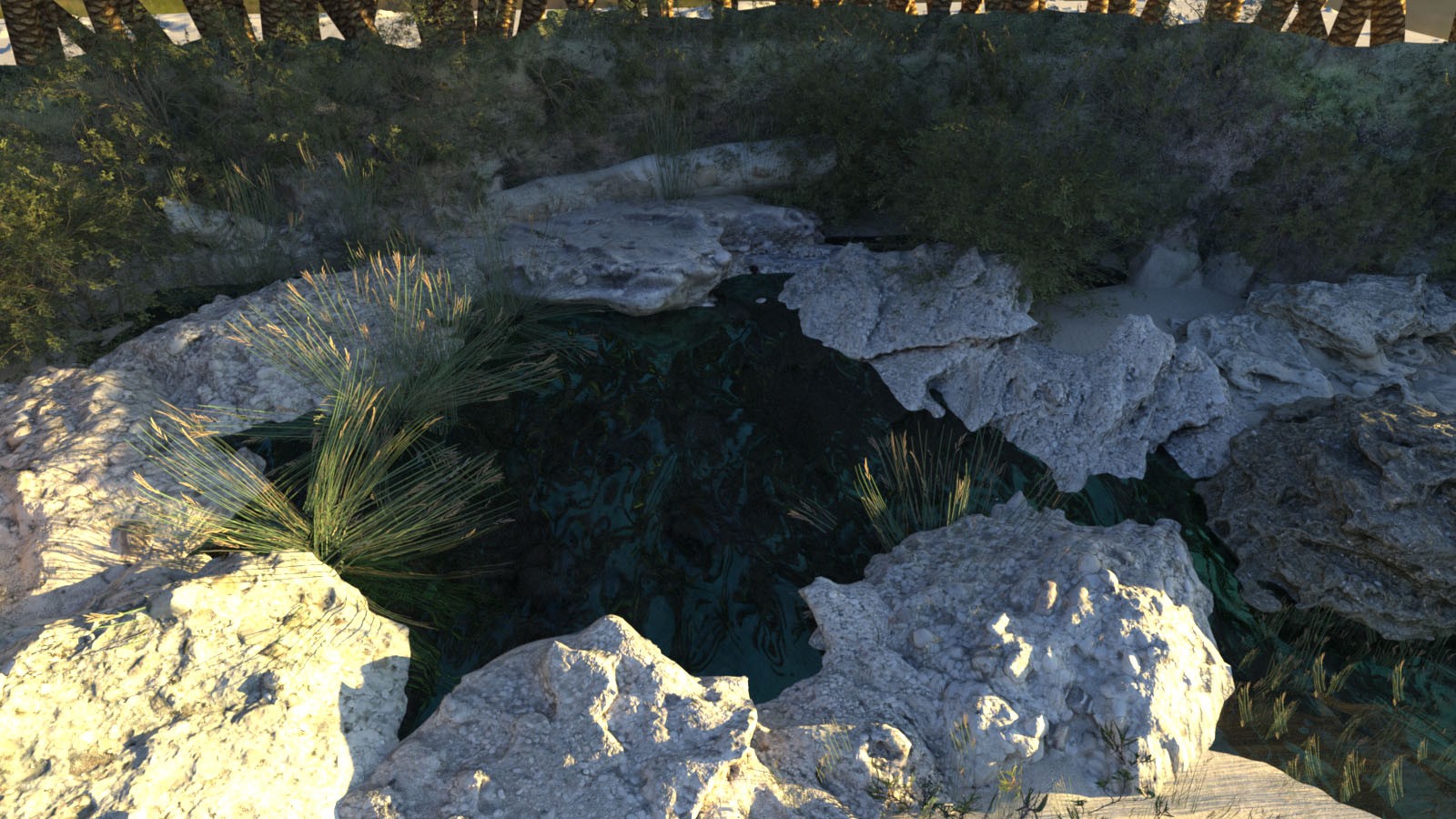 3D Scenery: Magic Oasis by N/A