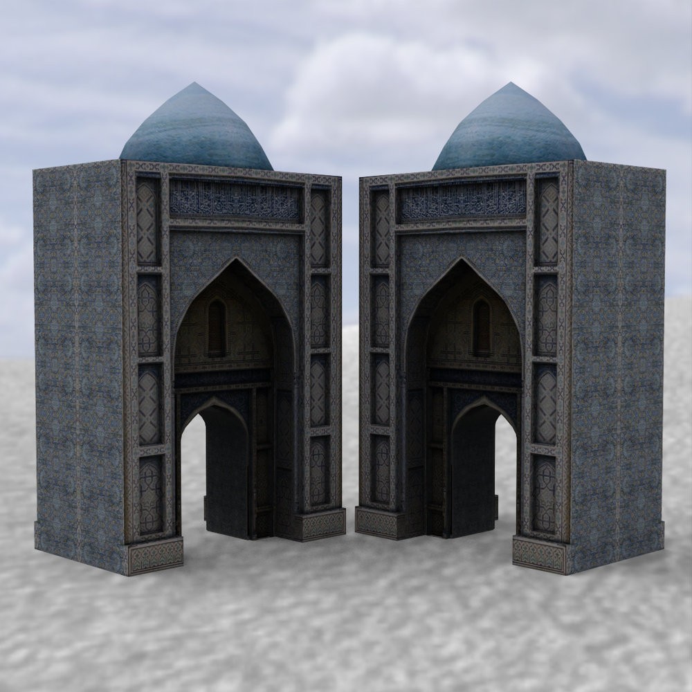 Middle East Buildings 5 for DAZ Studio by N/A