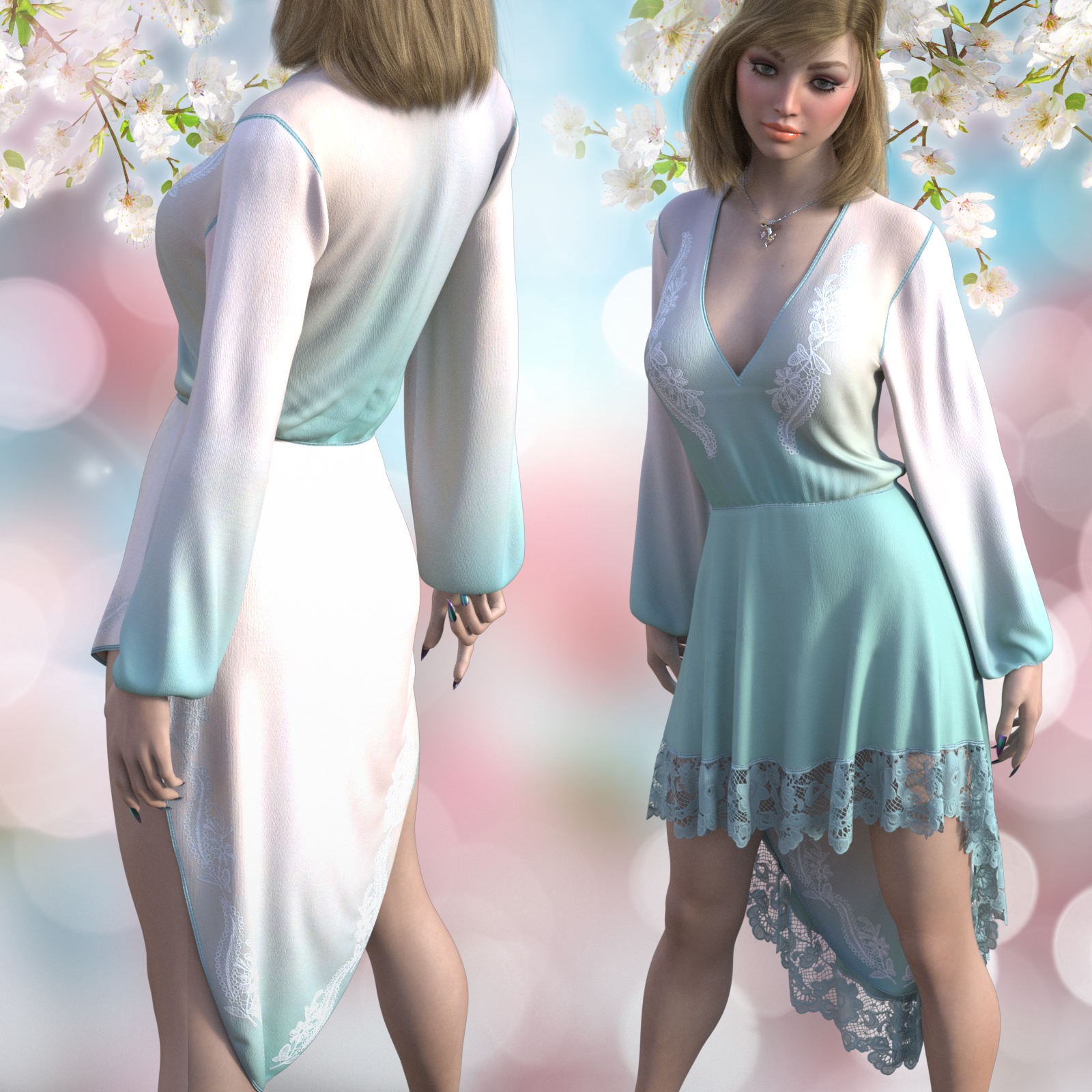 DA-Spring for dForce Meadow Song for G8F and G9 by -Wolfie- by N/A