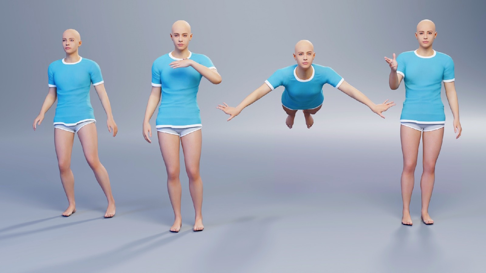 25 Female Animations Pack-2 (Daz Genesis 9) by N/A