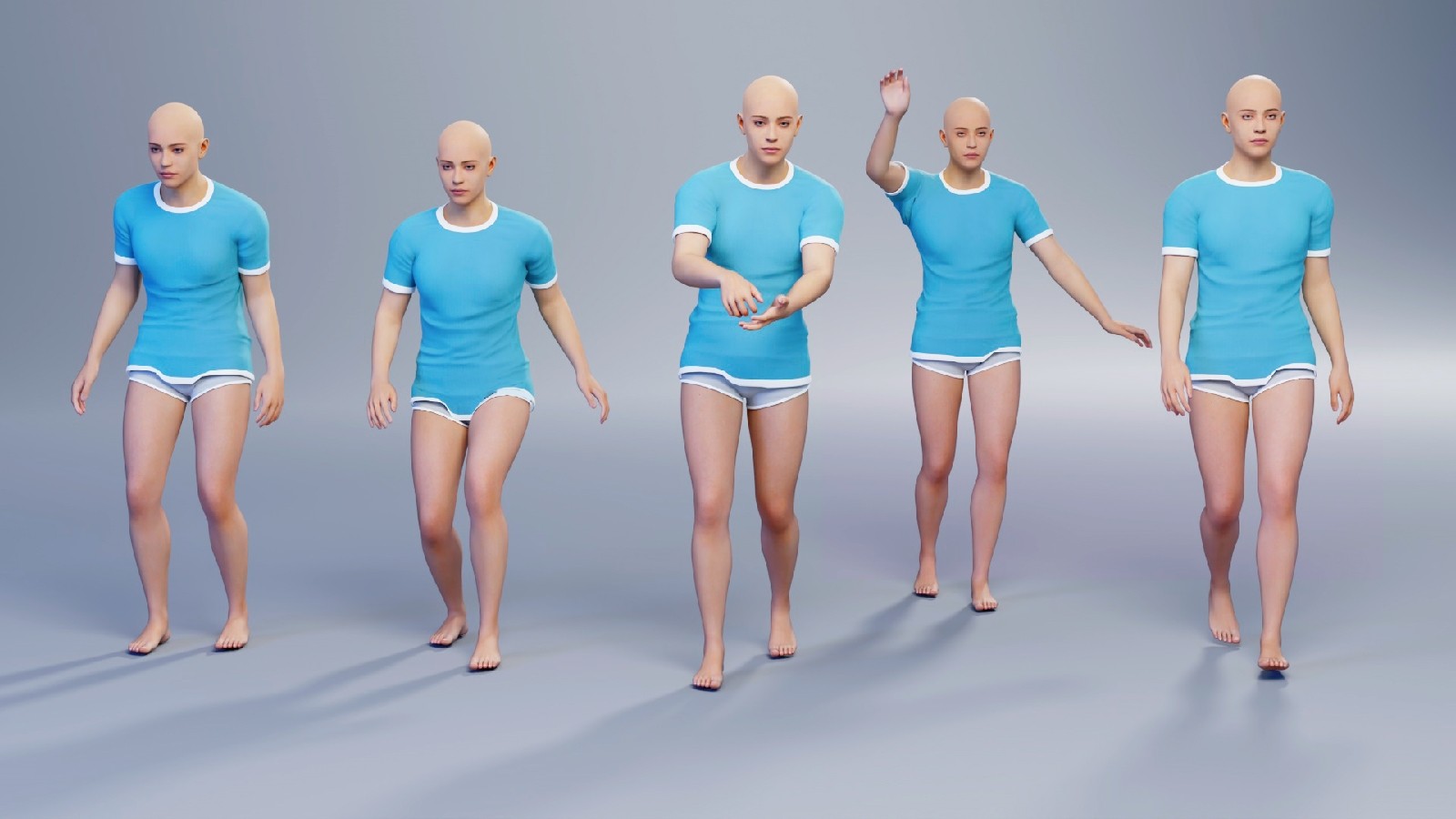 25 Female Animations Pack-2 (Daz Genesis 9) by N/A
