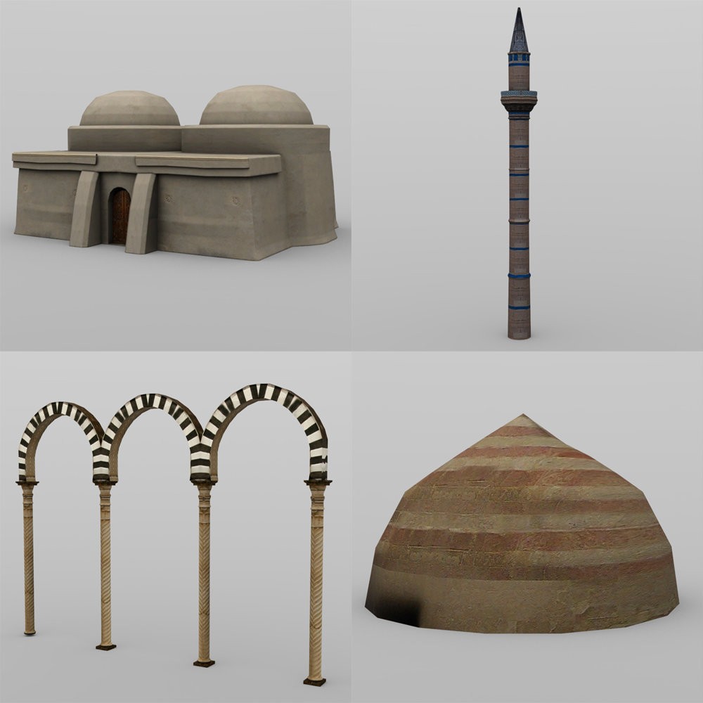Middle East Buildings 6 for DAZ Studio by N/A