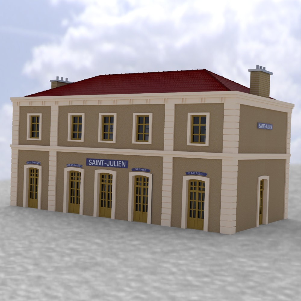 St Julien Station for DAZ Studio by N/A