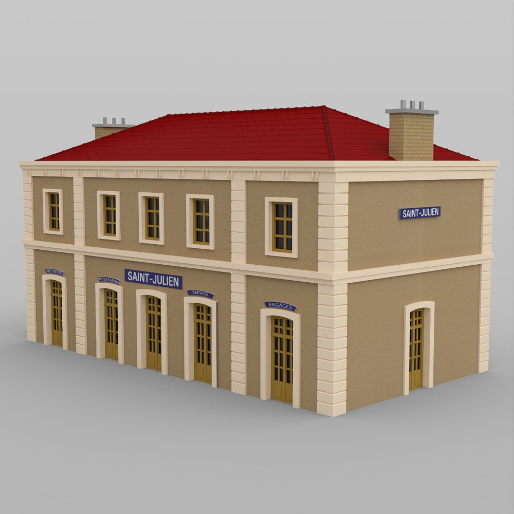 St Julien Station for DAZ Studio by N/A