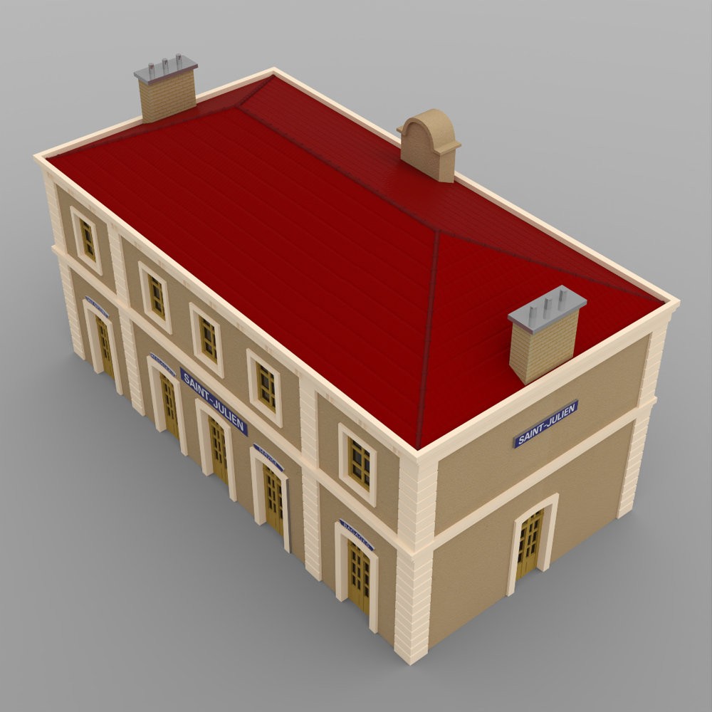St Julien Station for DAZ Studio by N/A
