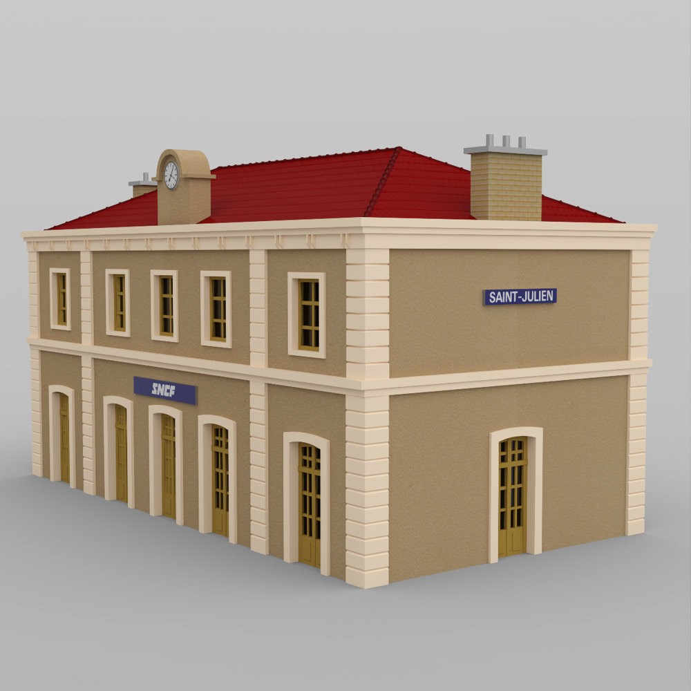 St Julien Station for DAZ Studio by N/A