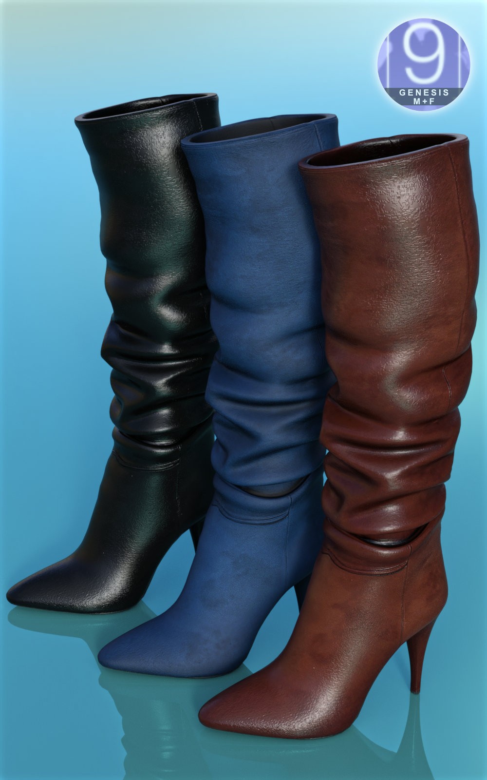 Autumn Tapered Boots for G9 by N/A