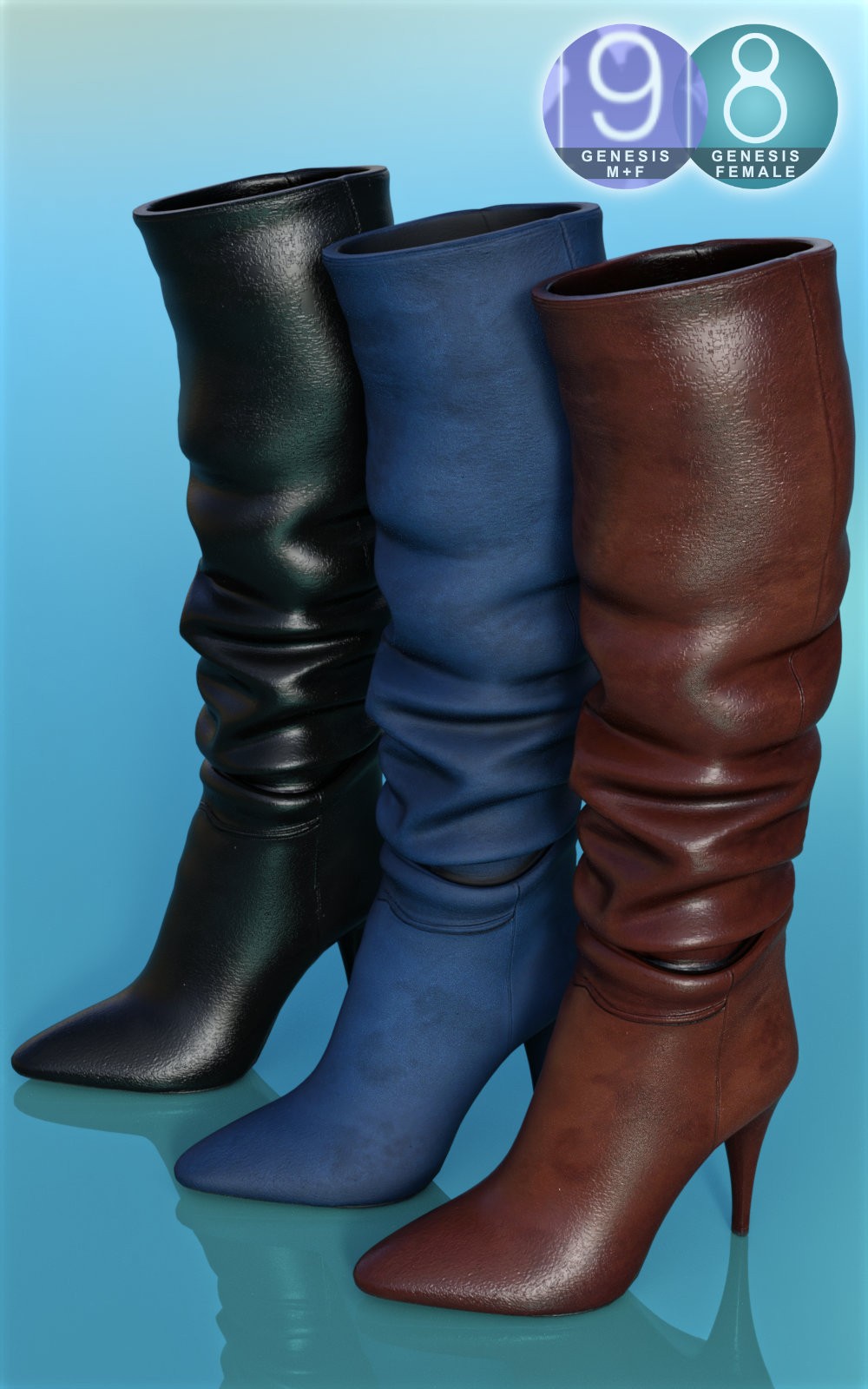 Autumn Tapered Boots Premium Pack by N/A