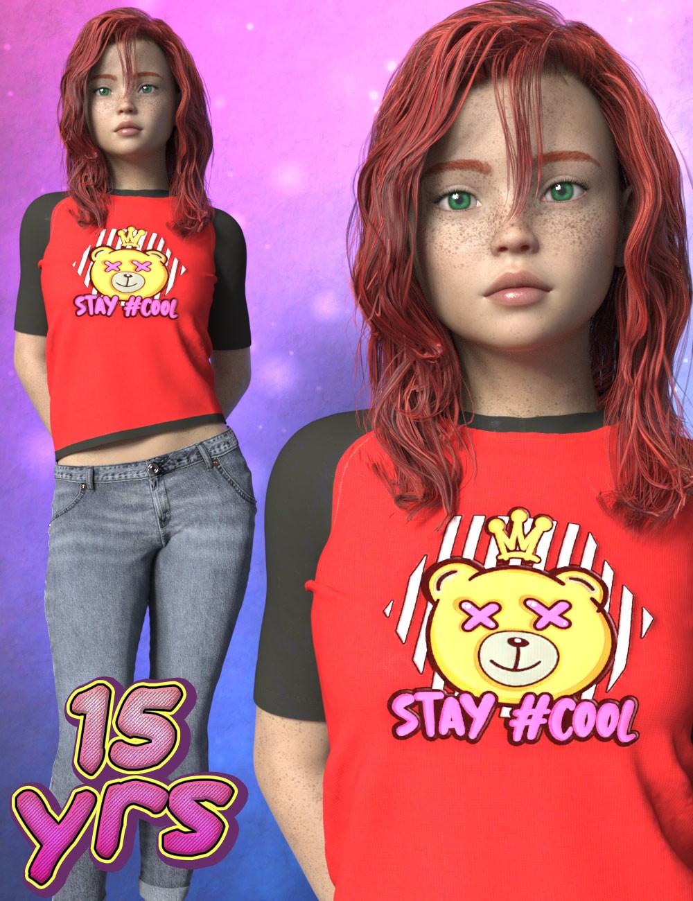 3DL Lil Becca For Genesis 8 Females by N/A