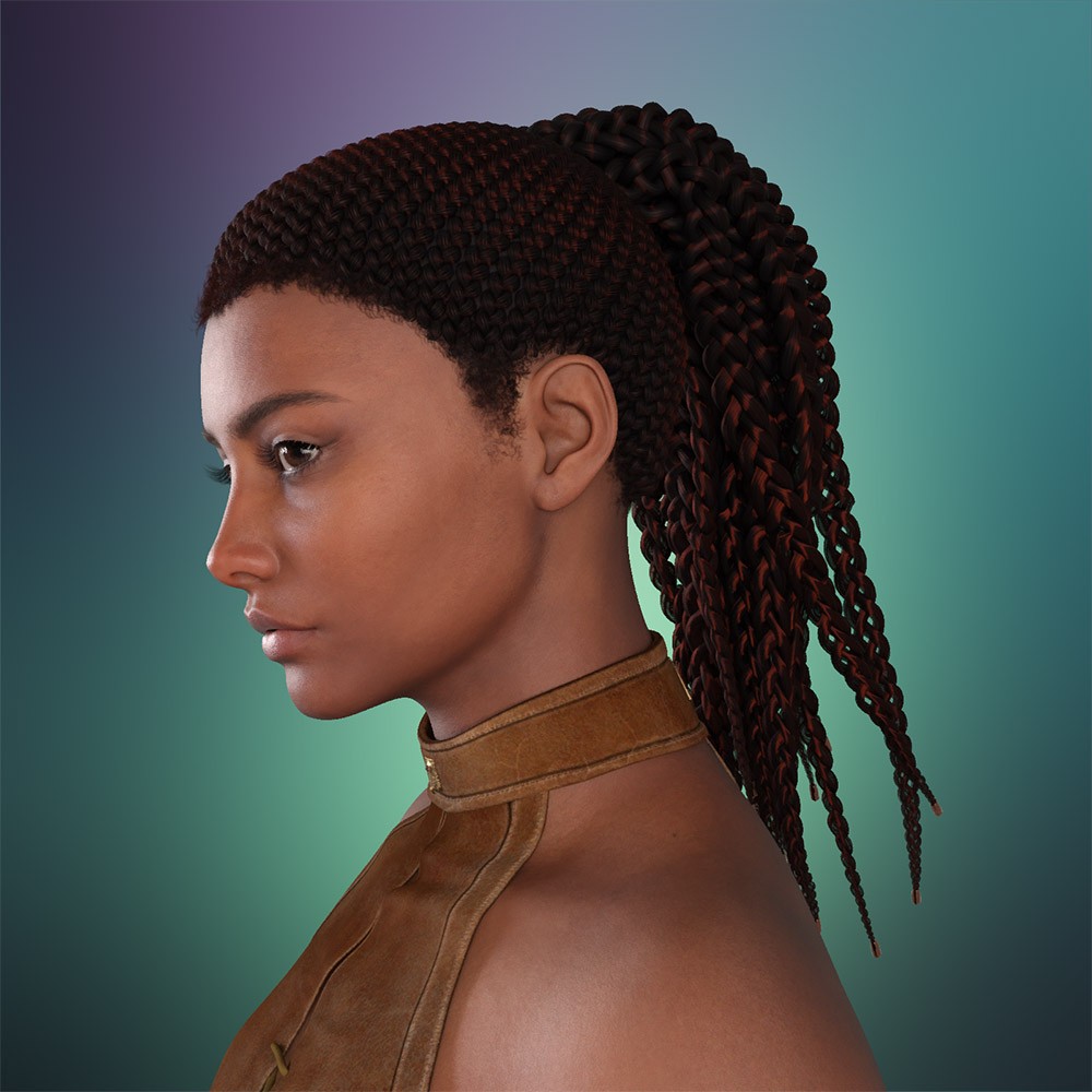 Prae-Nanaya Hair G8/G9 Daz by N/A