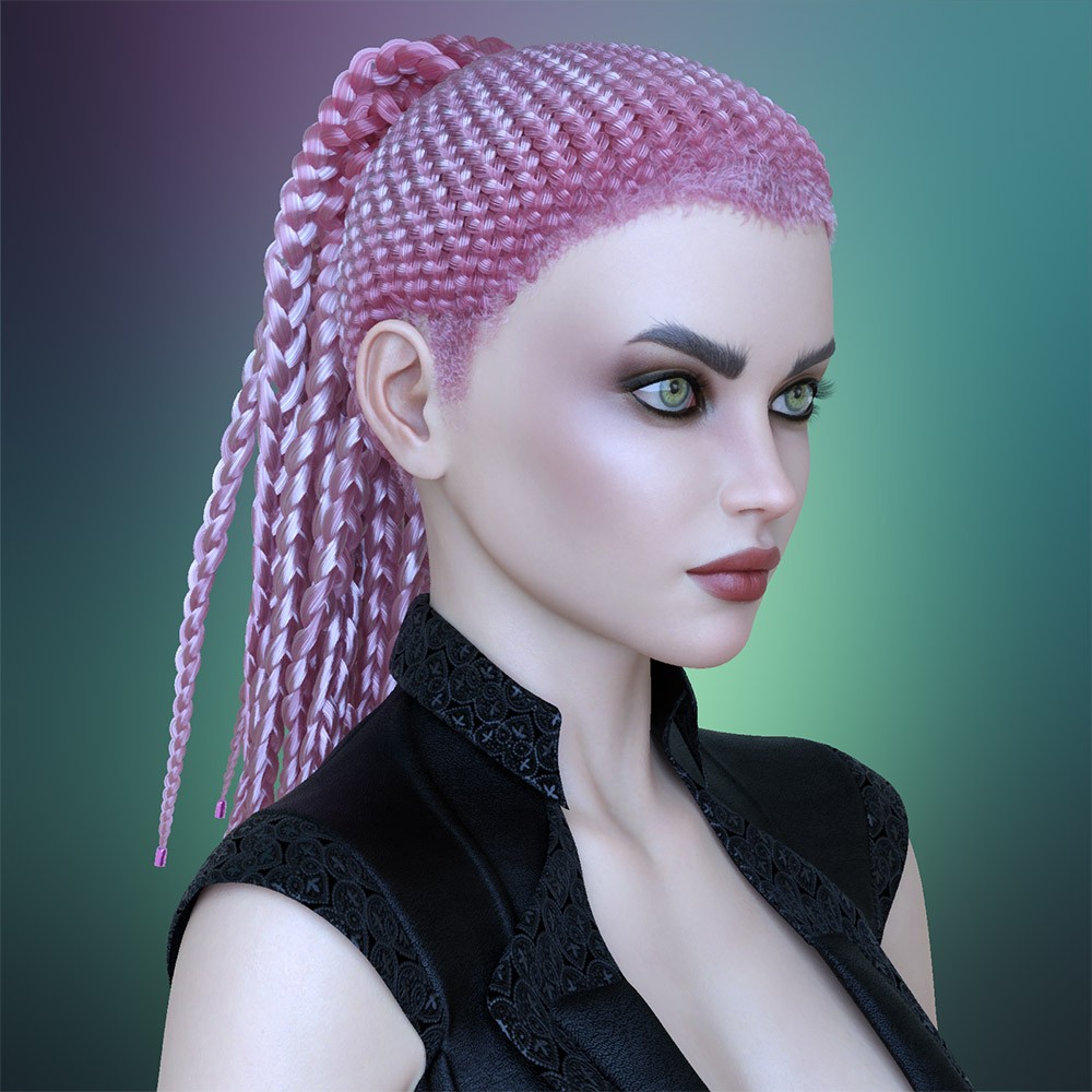 Prae-Nanaya Hair G8/G9 Daz by N/A