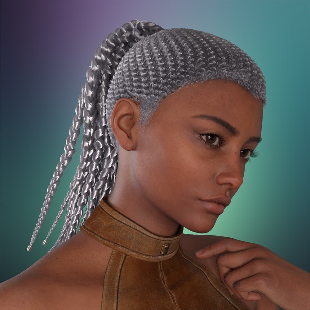 Prae-Nanaya Hair G8/G9 Daz by N/A