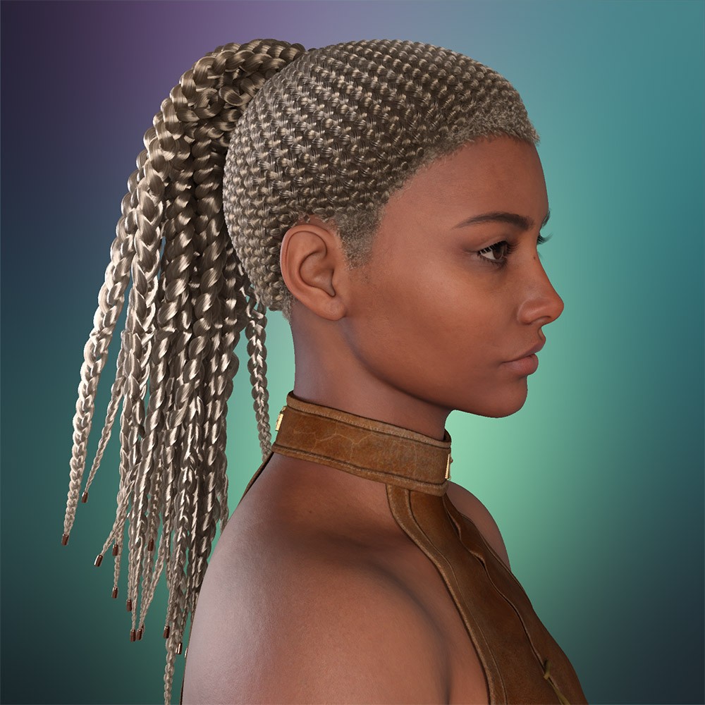 Prae-Nanaya Hair G8/G9 Daz by N/A
