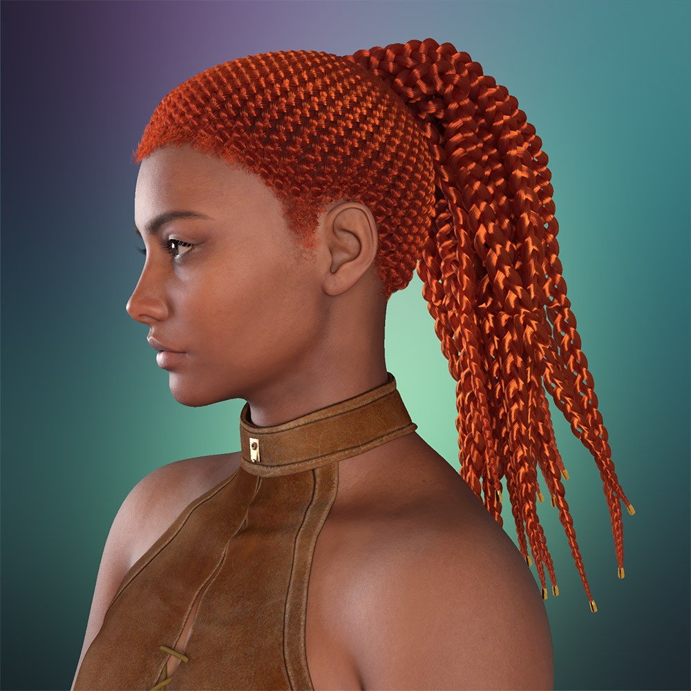 Prae-Nanaya Hair G8/G9 Daz by N/A