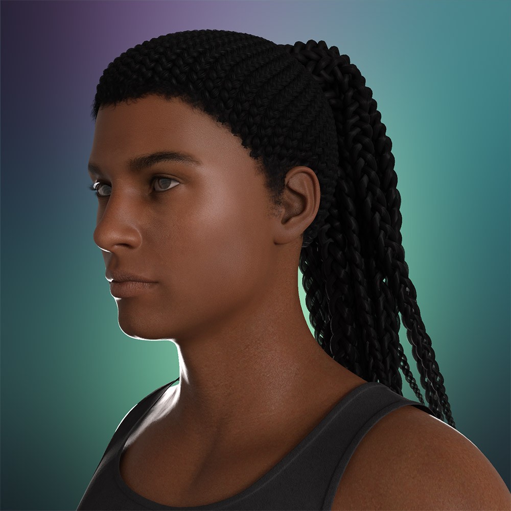Prae-Nanaya Hair G8/G9 Daz by N/A