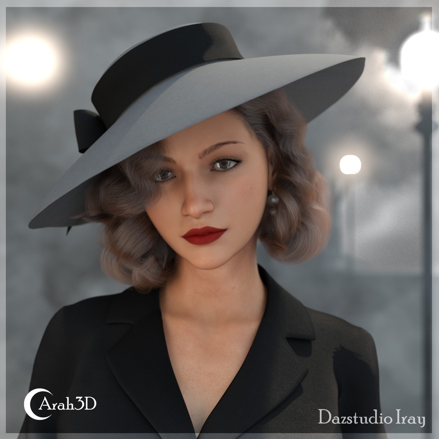 Arah3D Vintage Hats - the 1940s Collection Volume 1 for G8F and G9 by N/A