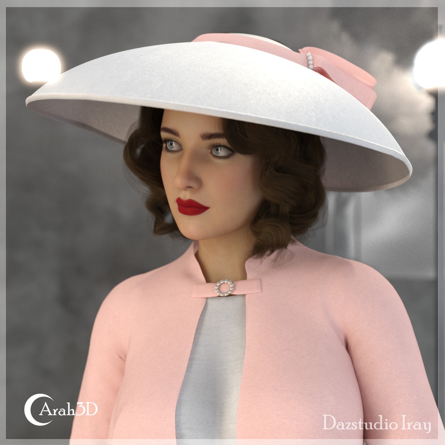 Arah3D Vintage Hats - the 1940s Collection Volume 1 for G8F and G9 by N/A