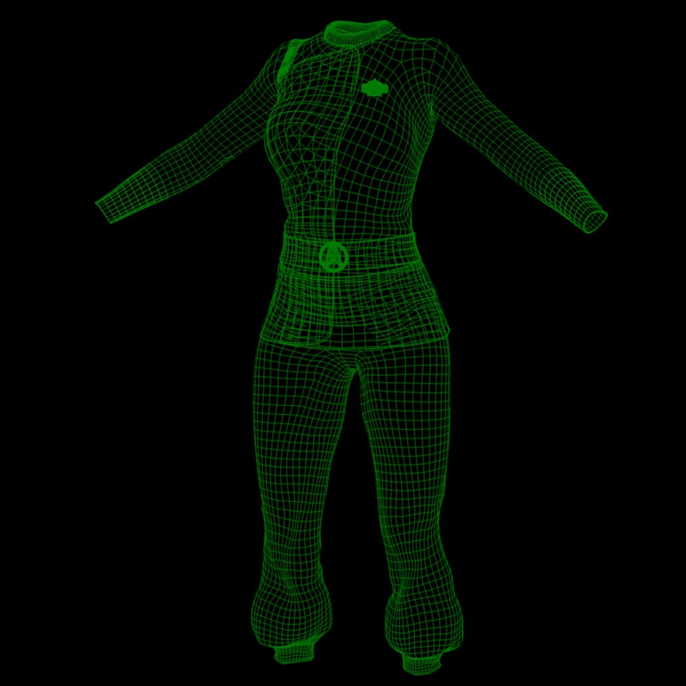 SFU MM Officer for La Femme 2 for Poser by N/A
