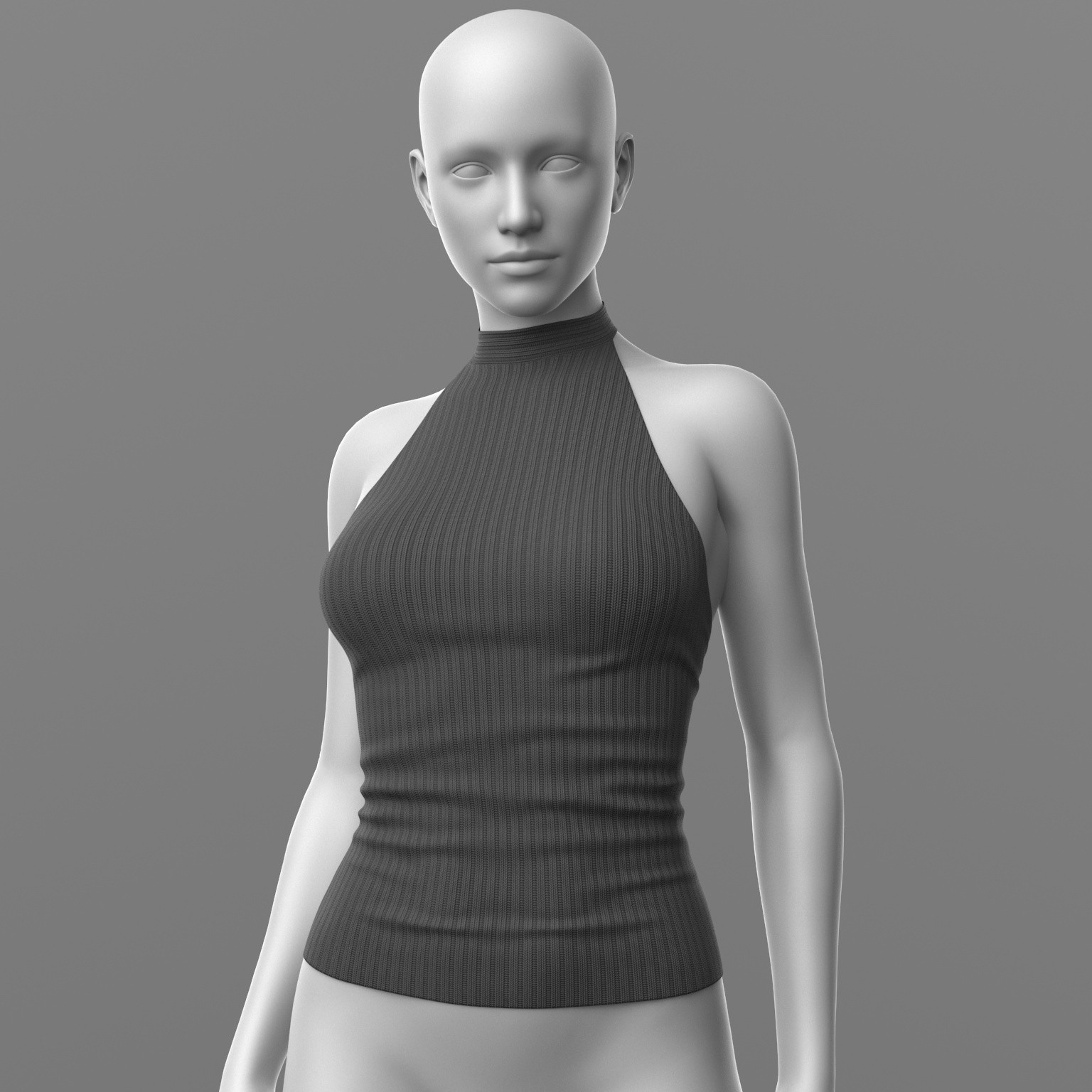 Knitted Top 3v G8 Female by N/A