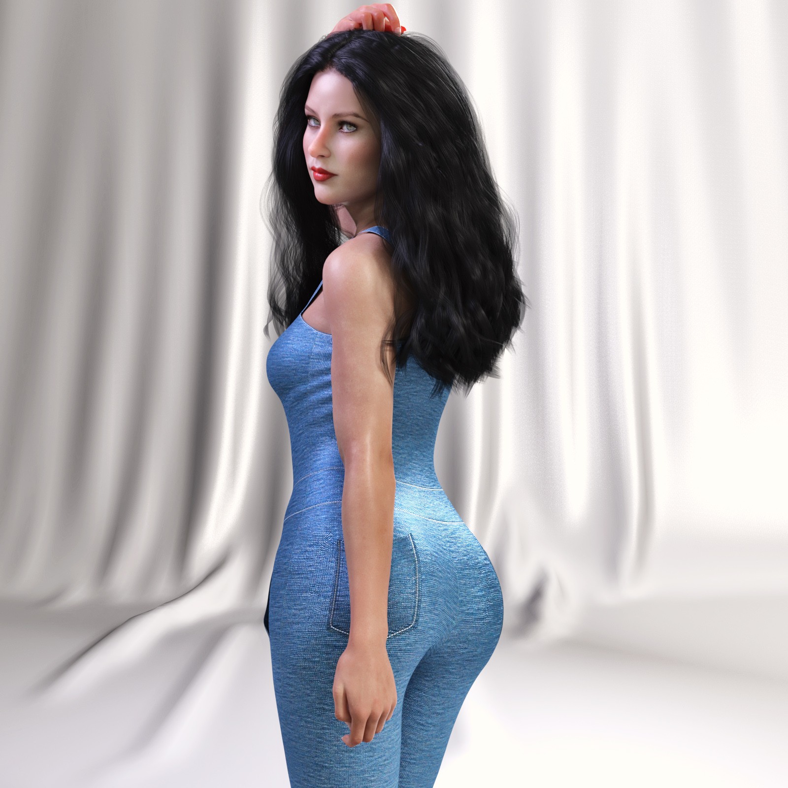 JMR dForce Charlotte Overalls for G8F by N/A