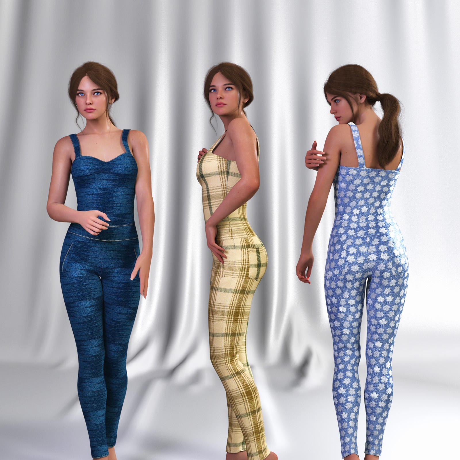 JMR dForce Charlotte Overalls for G9F by N/A