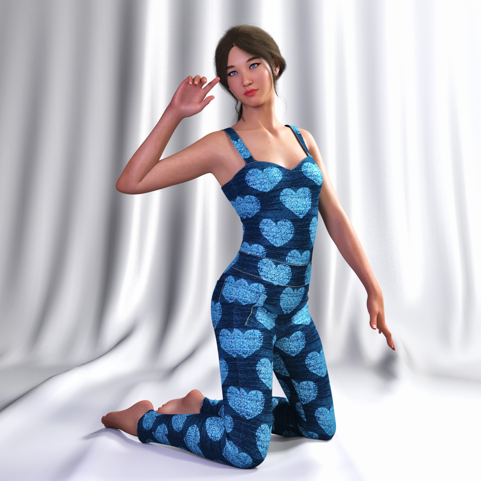 JMR dForce Charlotte Overalls for G9F by N/A