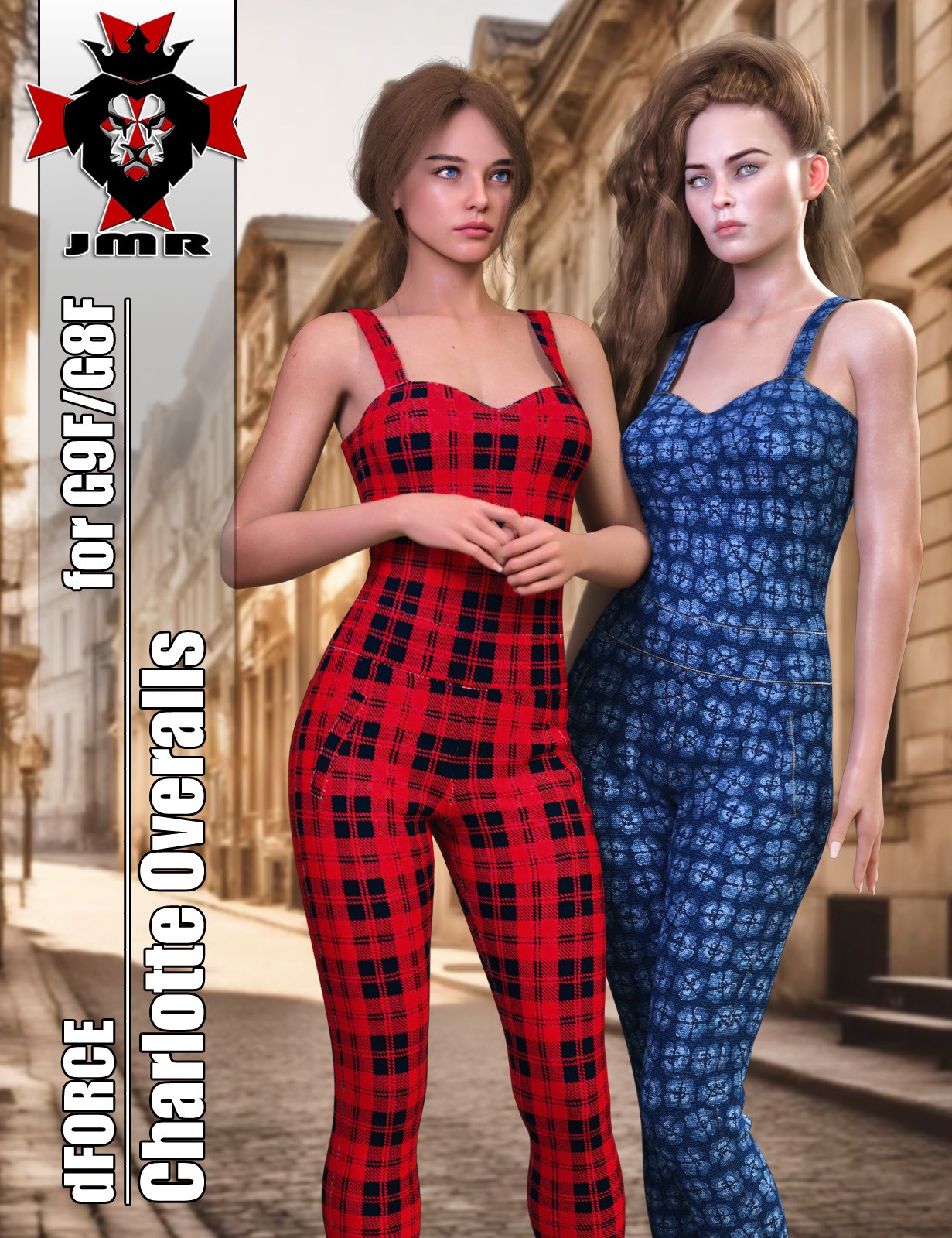 JMR dForce Charlotte Overalls for G9F and G8F by N/A