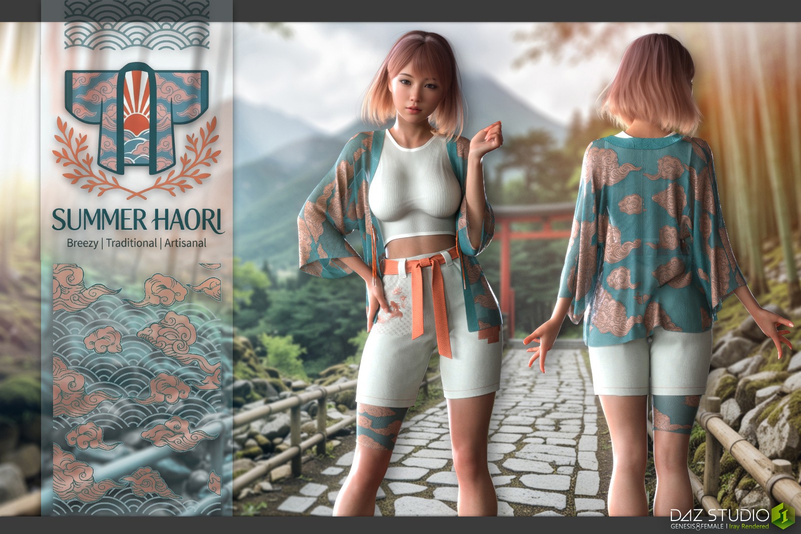 dForce Summer Haori G8F by N/A