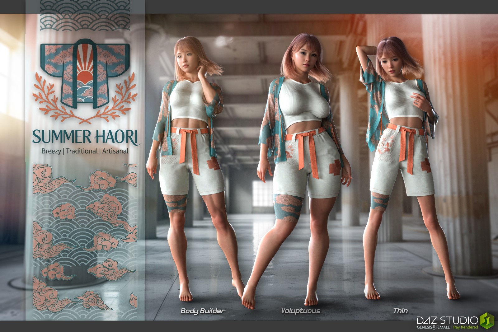 dForce Summer Haori G8F by N/A
