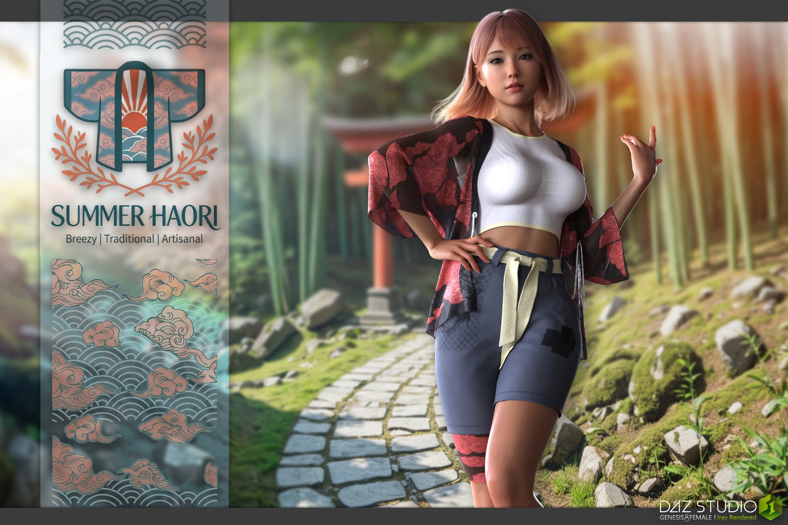 dForce Summer Haori G8F by N/A