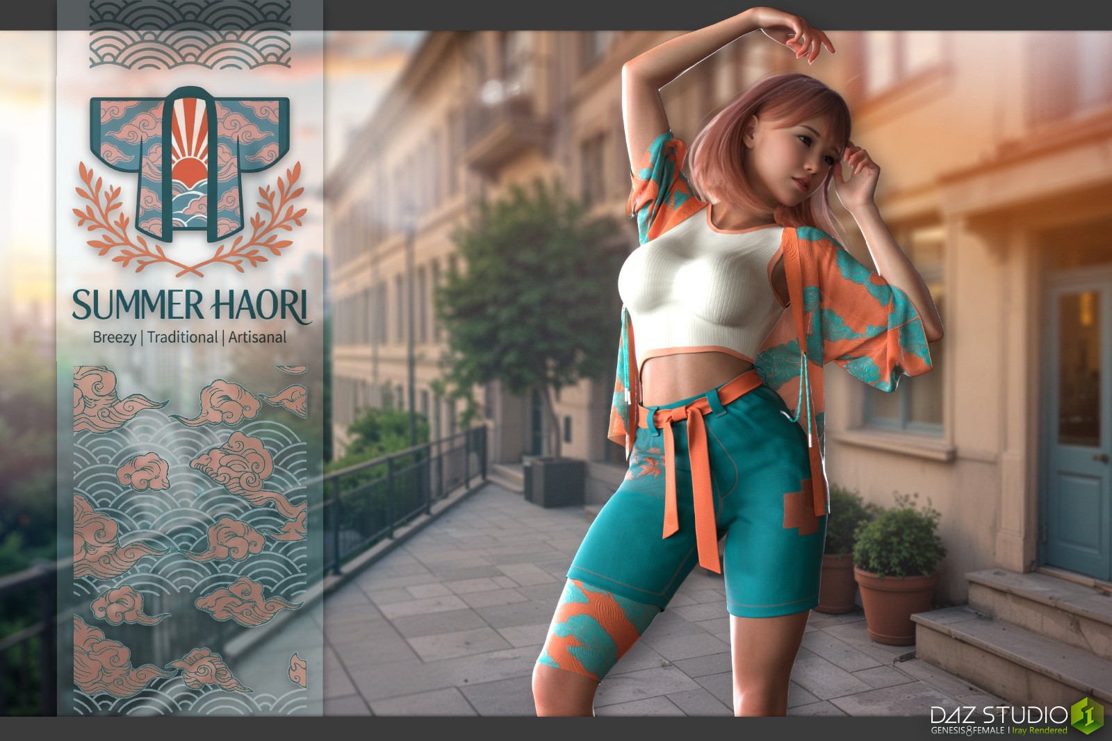 dForce Summer Haori G8F by N/A