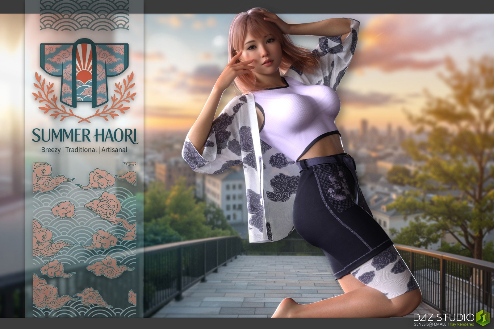 dForce Summer Haori G8F by N/A