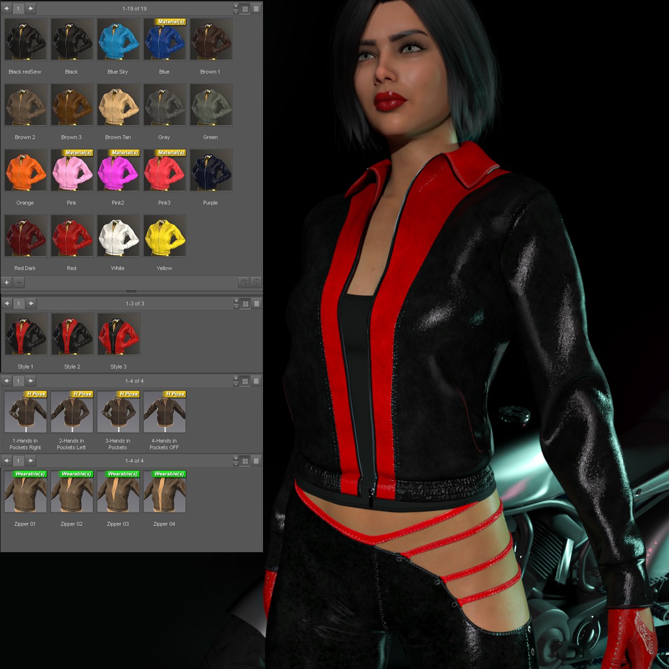 EliteDZ_LeatherJacket for G8F by N/A